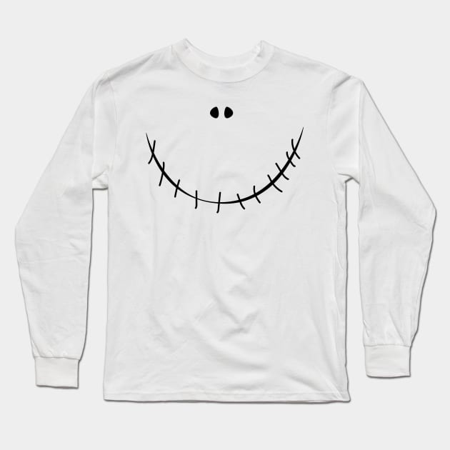 skellington sourire Long Sleeve T-Shirt by LesPetitsChefs